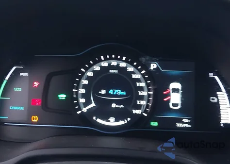 2017 Hyundai Ioniq Hybrid Sel z USA, uszkodzony, nr VIN KMHC75LC0HU035634